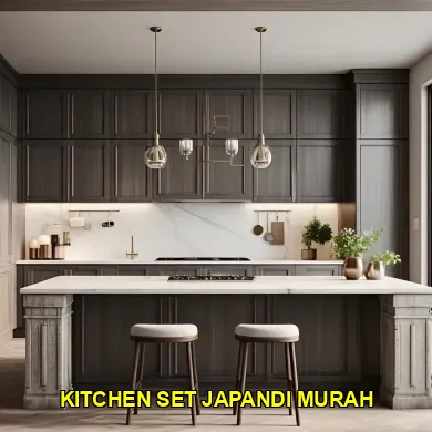 Kitchen Set Japandi di Pasar Seni Bantul dengan Sentuhan Minimalis